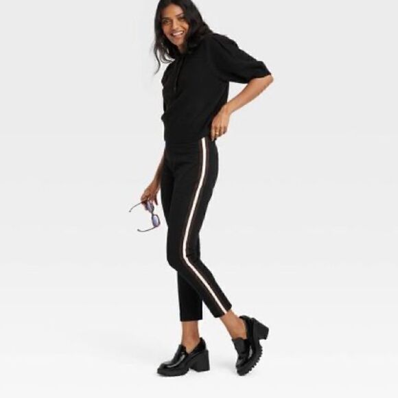 - Women's High-Rise Slim Fit Bi-Stretch Ankle Pants - A New Day™ - Picture 4 of 12